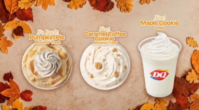 Dairy Queen Launches Fall Menu with 85-Cent Blizzard Deal