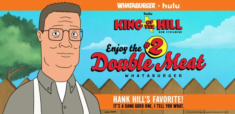 Whataburger and King of the Hill Team Up