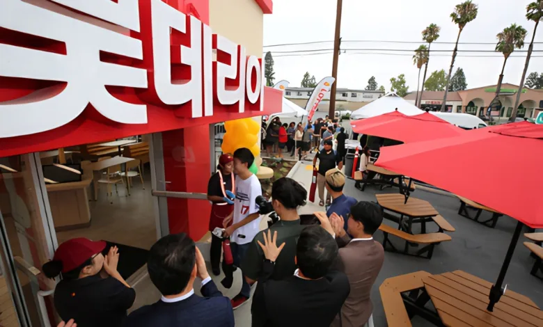 K-Burger Opens in Fullerton, California