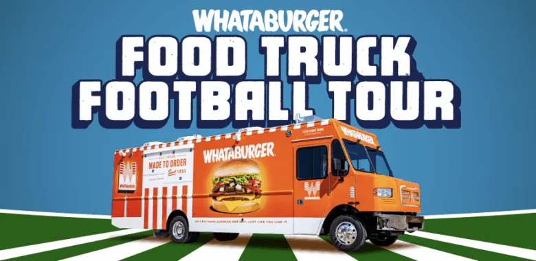 Whataburger Hits the Road for 2025 Fall Football Food Truck Tour