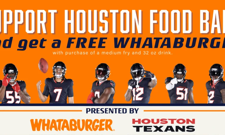 Whataburger and the Texans Team Up Once Again