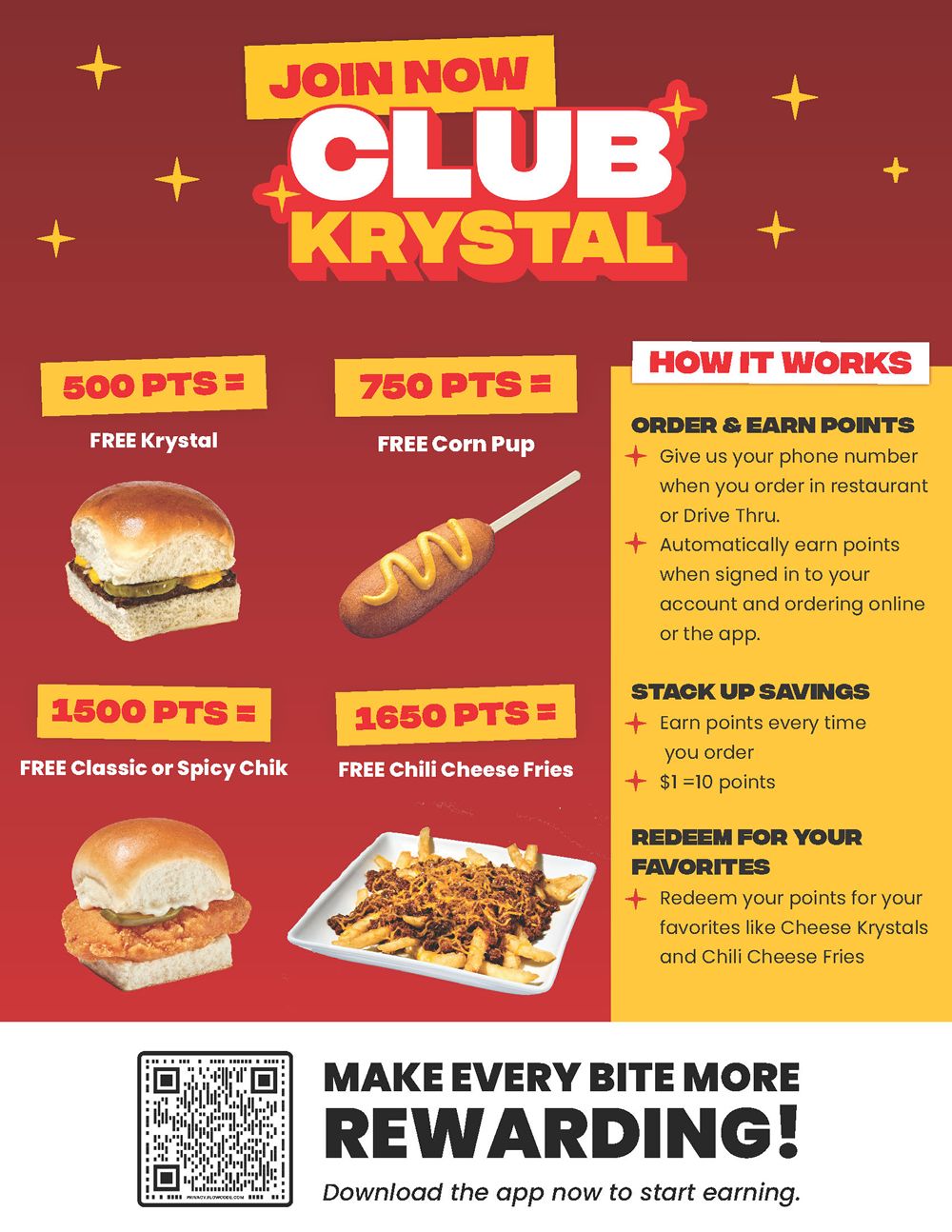 Krystal Turns 93 With Loyalty Program Launch, Birthday Treats and Eating Contest Krystal Turns 93 With Loyalty Program Launch, Birthday Treats and Eating Contest