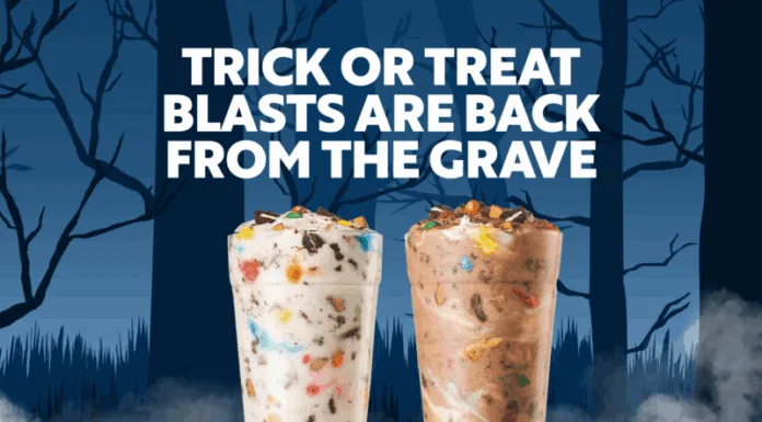 Trick or Treat Blasts Return to SONIC for Halloween