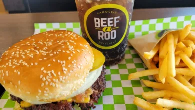 Burger Spotlight: Double Bacon Cheeseburger From Beef-A-Roo