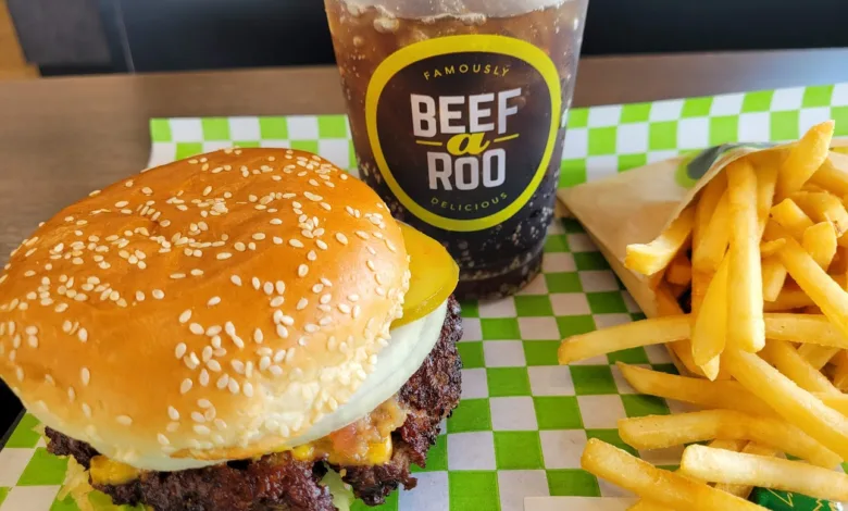 Burger Spotlight: Double Bacon Cheeseburger From Beef-A-Roo