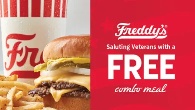 Freddys Honors Veterans with Free Combo Meal Cards