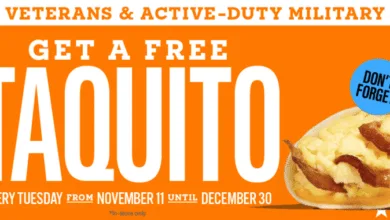 Whataburger Honors Veterans with Free Taquitos Every Tuesday Through Year-End