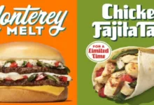Whataburger Brings Back Monterey Melt and Chicken Fajita Taco for Limited Time