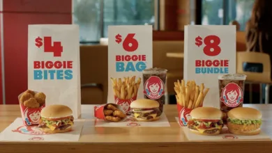 Wendy’s Introduces New Biggie Deals Menu starting at 