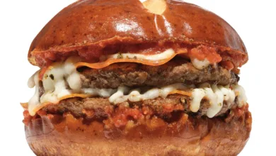 Hat Creek Launches Ultimate Pizza Burger for a Limited Time